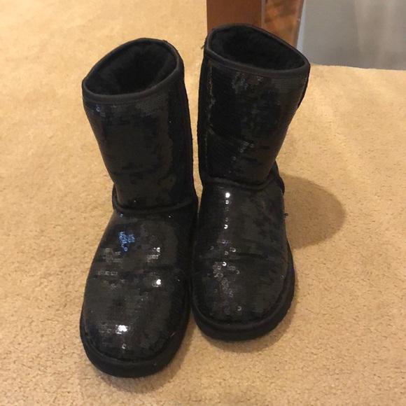 shiny ugg boots